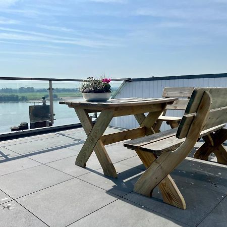 Panorama - Exklusives Apartment An Der Promenade Mit Dachterrasse & Rheinblick Emmerich am Rhein Esterno foto