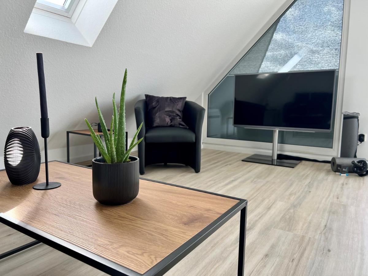 Panorama - Exklusives Apartment An Der Promenade Mit Dachterrasse & Rheinblick Emmerich am Rhein Esterno foto