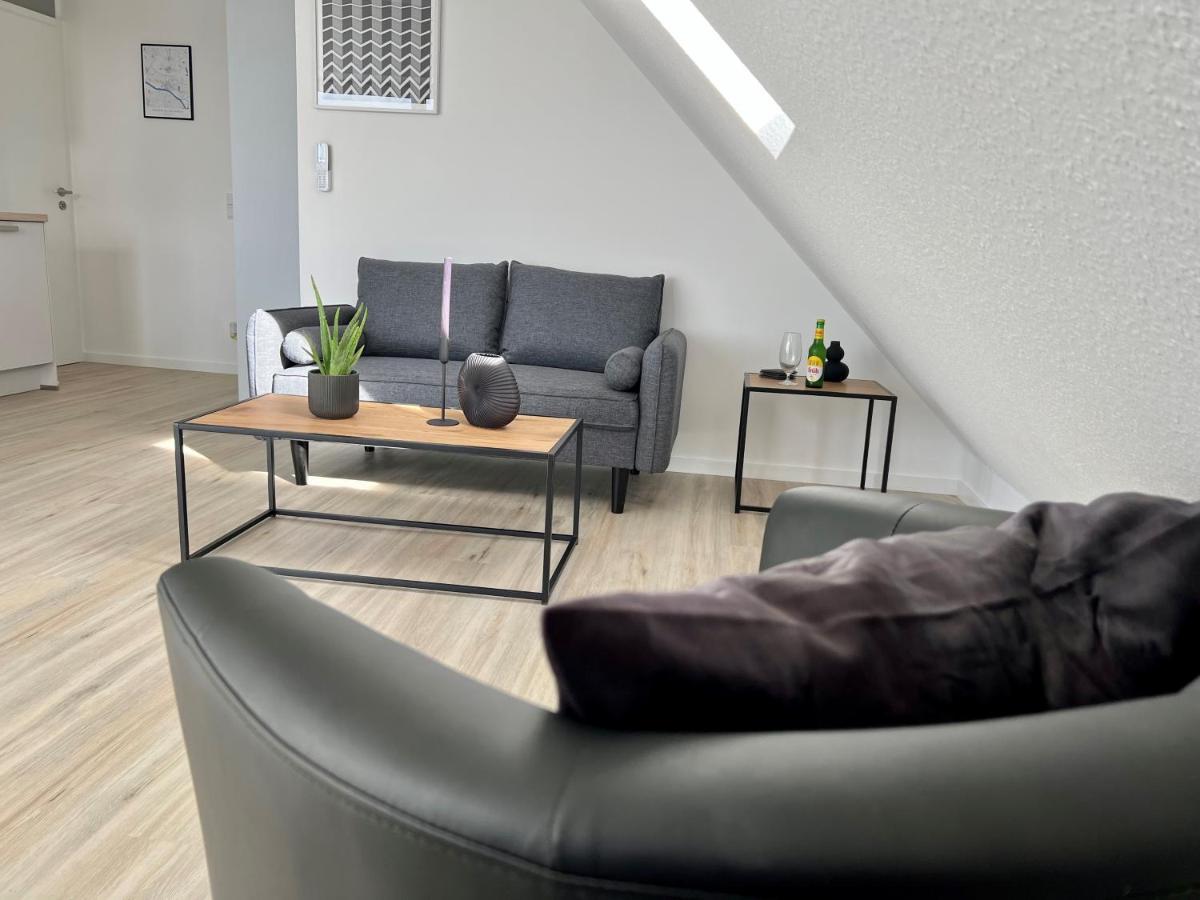 Panorama - Exklusives Apartment An Der Promenade Mit Dachterrasse & Rheinblick Emmerich am Rhein Esterno foto